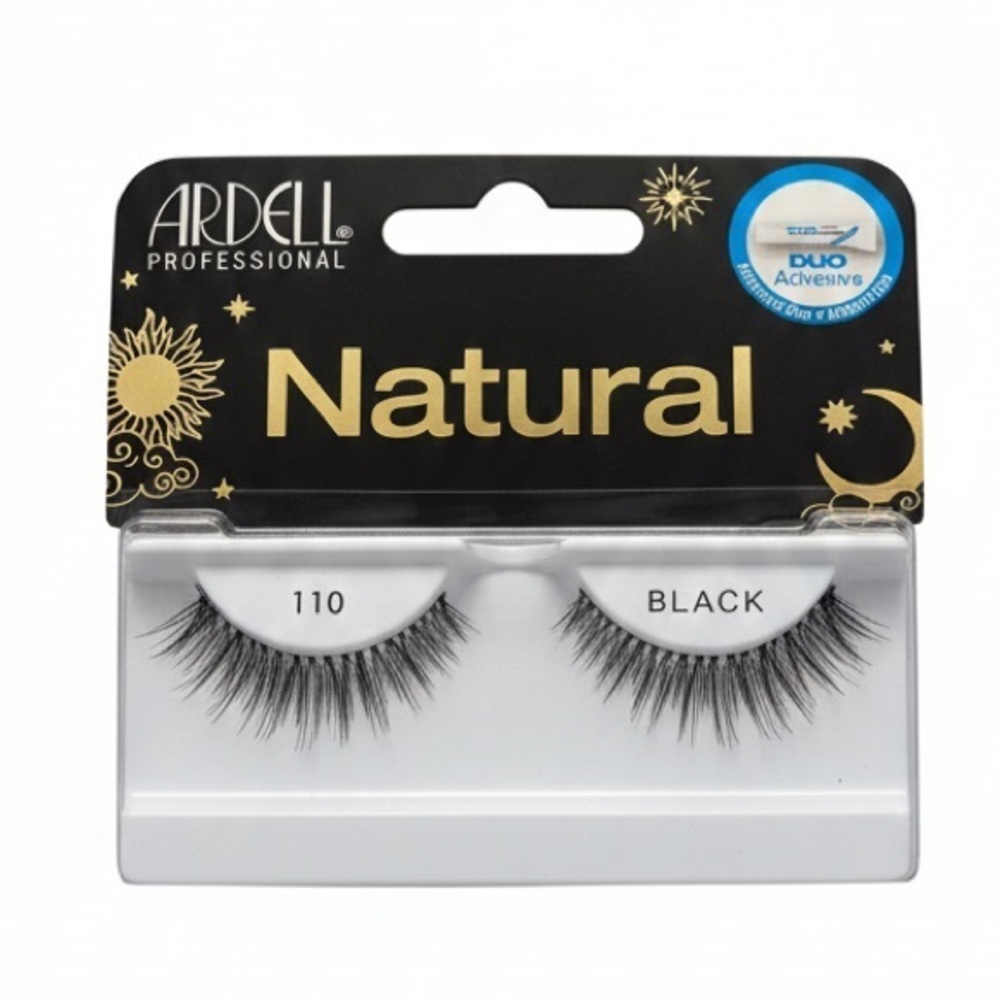 Ardell natural lashes-110 BLACK BUNDLE